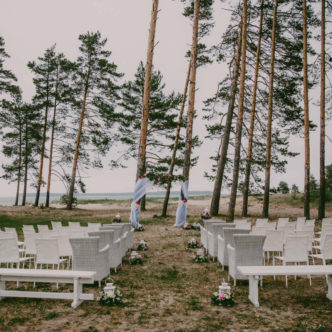 Pulmade tseremoonia set-up / Foto autor: Ingrid Lauringson / Dekoratsioonid: Your Sunny Days