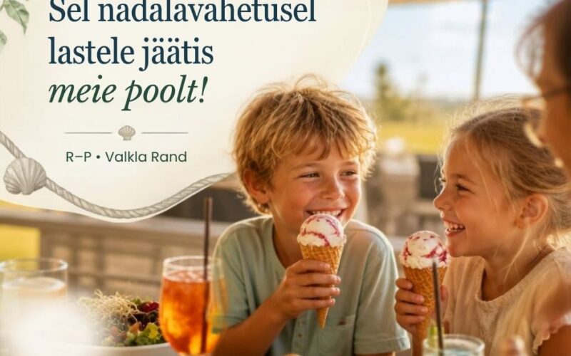 Valkla Rannaresto – laste nädalavahetus Valkla Rannaresto – laste nädalavahetus